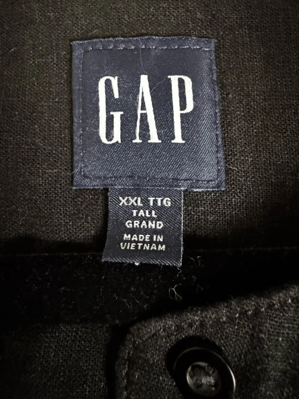 GAP Black Short-Sleeve Swim Cover-Up Romper - Picture 2 of 6